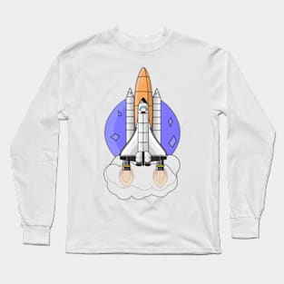 Space shuttle, spaceship Long Sleeve T-Shirt